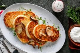 Картофельные котлеты с грибами: пошаговый рецепт