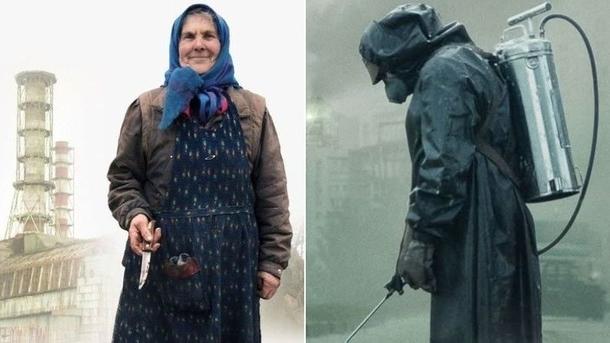 "Чернобыльские бабушки" (2015) и "Чернобыль" (2019) "Чернобыльские бабушки" (2015) и "Чернобыль" (2019)