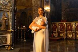 Мамские будни: Никитюк показалась на прогулке с 5-месячным сыном Оскаром