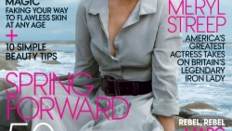 Мерил Стрип – 1-ая 62-летняя женщина на обложке Vogue.
