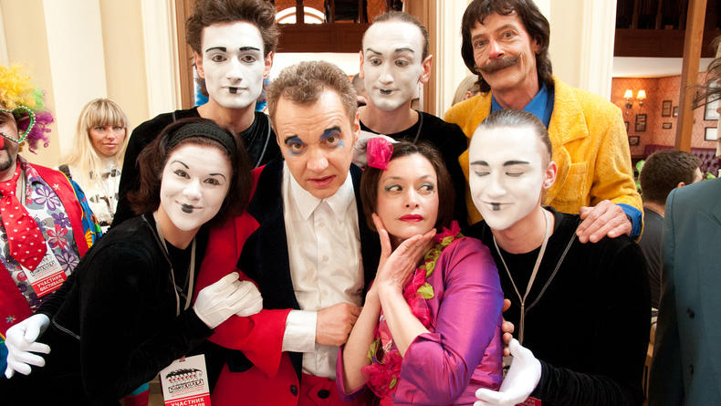 II международный фестиваль клоунов и мимов в Одессе