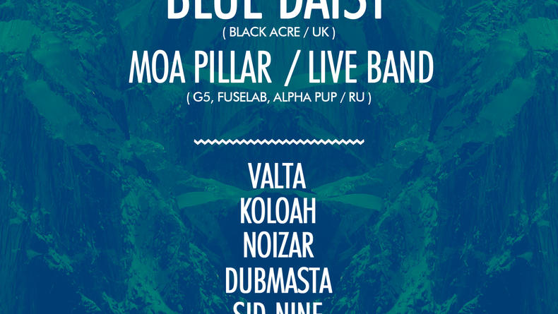 SASHI presents: Blue Daisy (LIVE), Moa Pillar (LIVE)
