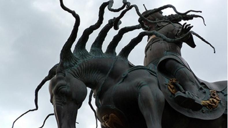 Скульптура Чингисхана в Лондоне вызвала возмущение