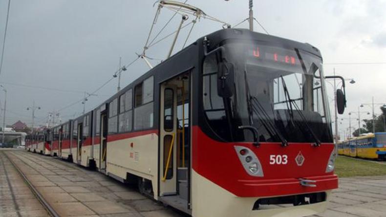 Киевский скоростной трамвай пополнился вагонами
