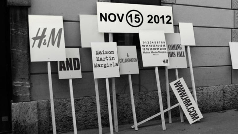 H&M временно объединяется с Maison Martin Margiela