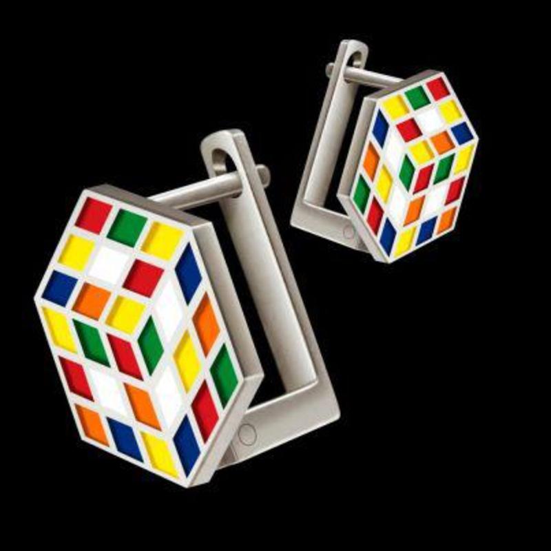 Веселые украшения от Monkeytv в виде кубиков рубиков