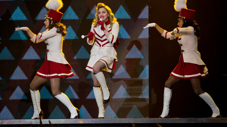 Концерт Мадонны в Киеве на НСК Олимпийский