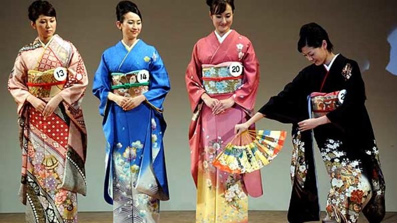 Открылась выставка Кимоно.Три века японской моды