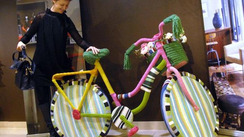 В Киеве открылась выставка велосипедов из Голландии