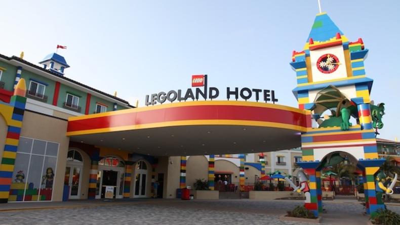 Отель из кирпичиков Lego открылся в Калифорнии (ФОТО)