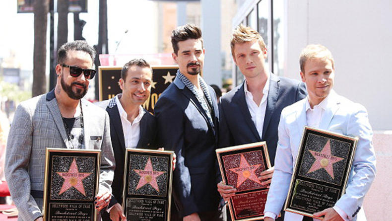 Backstreet Boys получили звезду на Аллее славы (ФОТО)