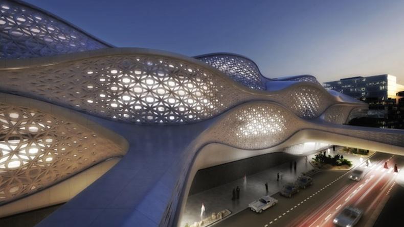 Заха Хадид построит метро в Саудовской Аравии (ФОТО)
