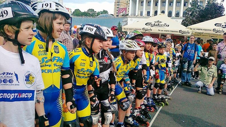 В День Киева на Крещатике пройдет роллер-марафон