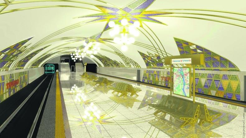 Новую станцию метро обещают открыть в День Независимости