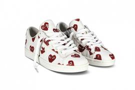 Сердечные кеды Comme des Garcons для Converse