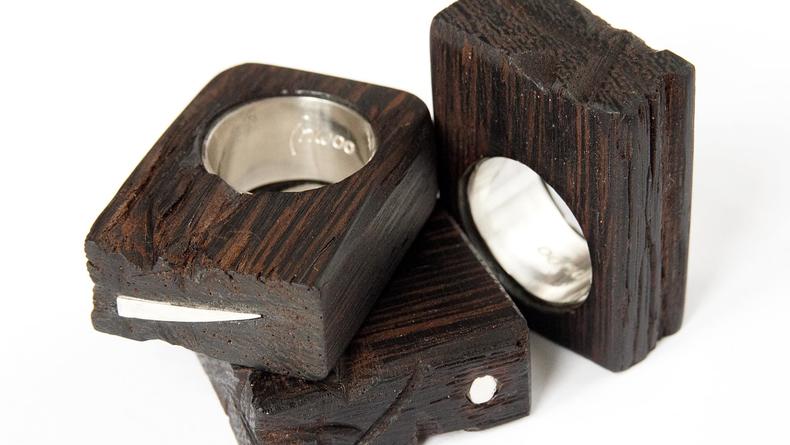 Невероятные деревянные кольца Inwoo (ФОТО)