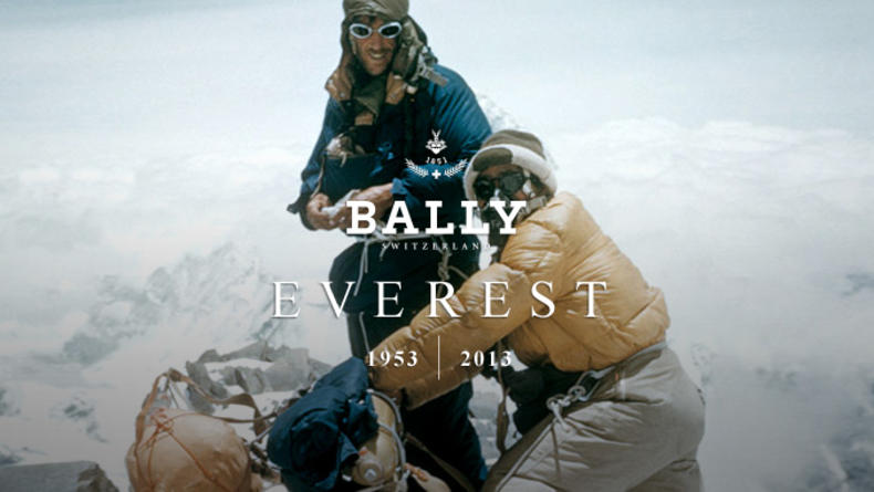 Bally создали коллекцию к 60-летию покорения Эвереста