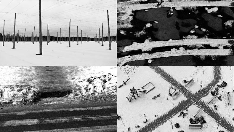 Черно-белая зима на новой выставке Линии жизни (ФОТО)