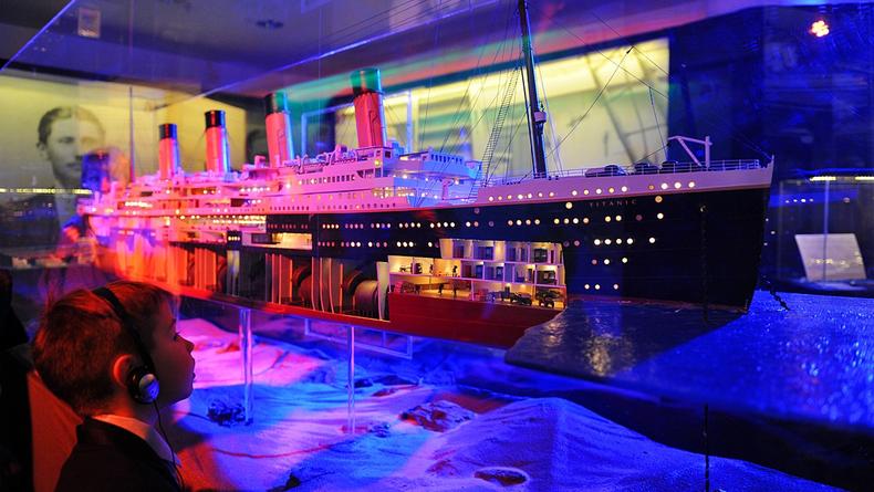 Выставка Титаник открылась на НСК Олимпийский (ФОТО)