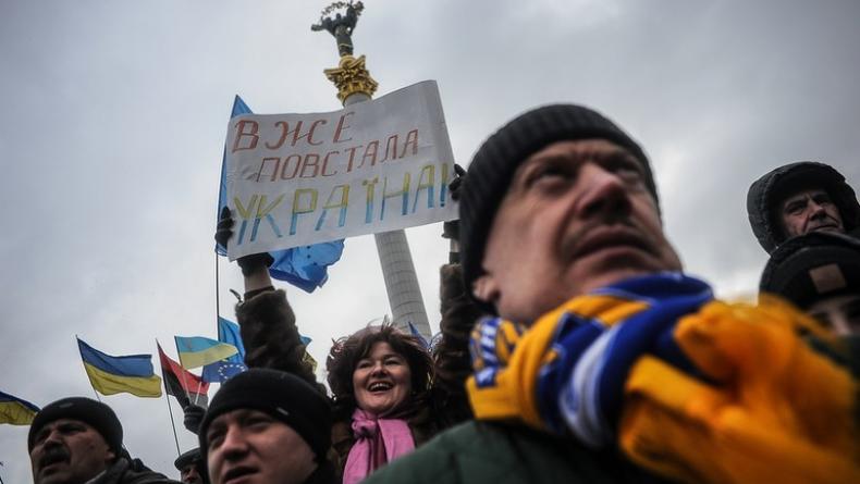 Евромайдан стал местом для фотовыставки