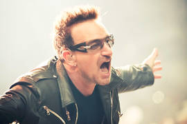 Солист U2 Боно выступит на Евромайдане?