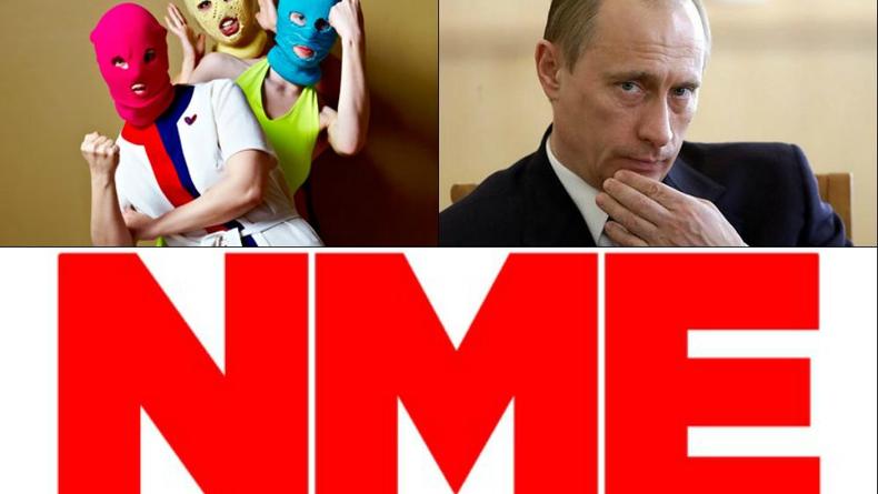 Pussy Riot и Путин номинированы на премию NME