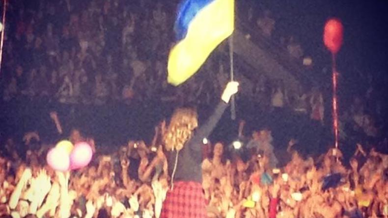 Слава Украине! - кричал зал на концерте Джареда Лето (ВИДЕО)