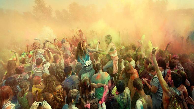 Фестиваль красок холи пройдет в Киеве 9 августа