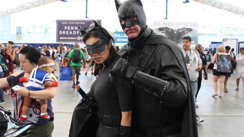 Железные человеки, Бэтмены и Торы на фестивале Comic-Con