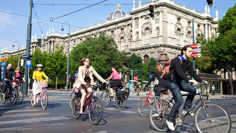 В Киеве пройдет флешмоб для велосипедистов