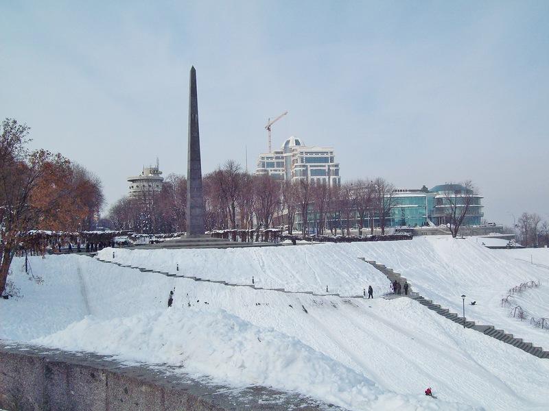 ТОП-10 мест в Киеве для катания на санках