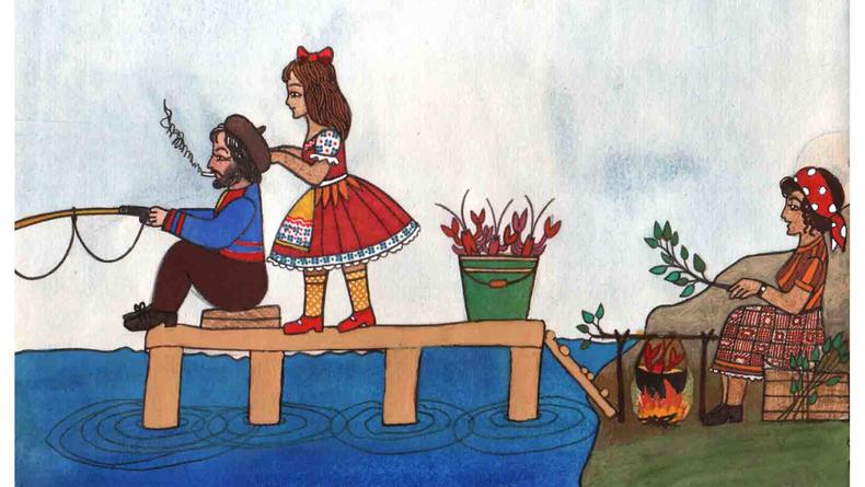 Cаша Путря: 11-летняя художница из Полтавы