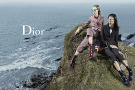 Море красоты: новая рекламная кампания Dior