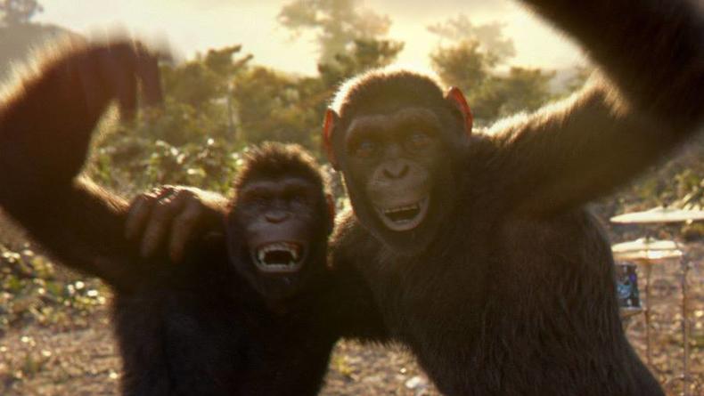 Coldplay стали шимпанзе в новом клипе