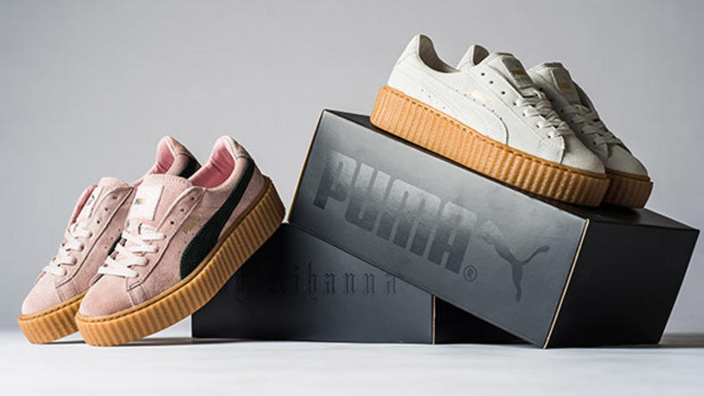 Puma выпустила коллекцию кроссовок совместно с Рианной