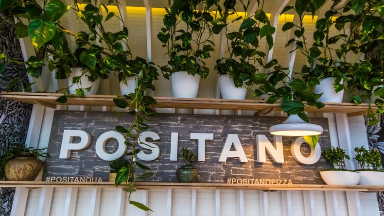 Ресторан Positano: пицца не фастфуд, а главное блюдо