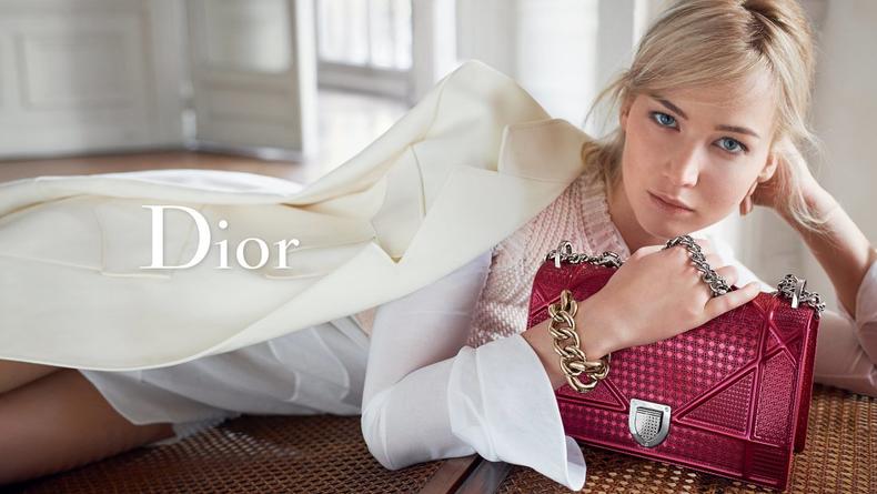 Дженнифер Лоуренс снялась в новой рекламной кампании Dior