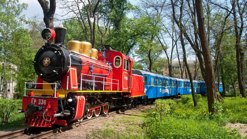 В Киеве снова открывается детская железная дорога
