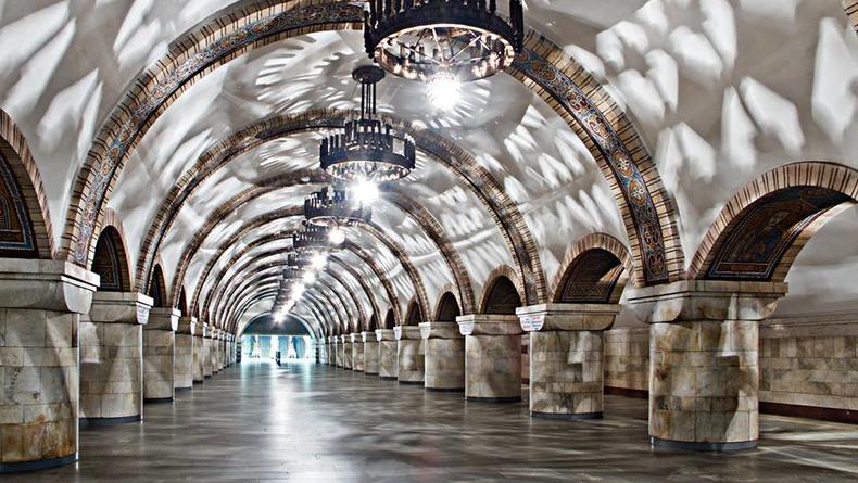 Киевская станция метро снова в списке самых красивых в мире