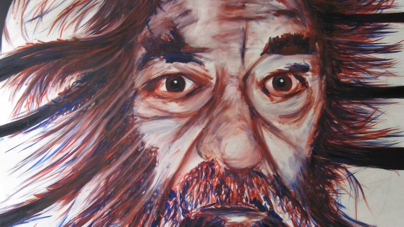 В Киеве показывают портреты Саддама Хуссейна