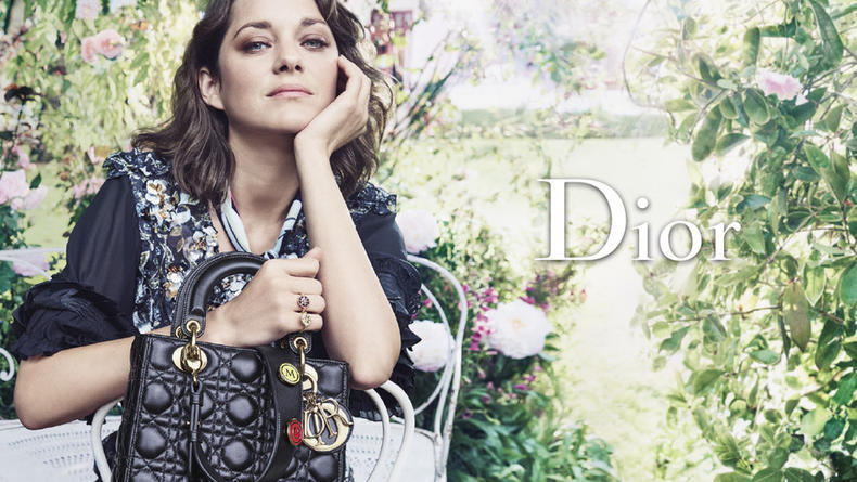 Марион Котийяр снялась в новой кампании Dior