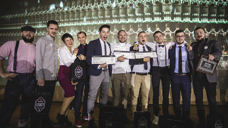 Стали известны имена победителей конкурса BACARD&#205; Legacy Global Cocktail Competition Ukraine 2017