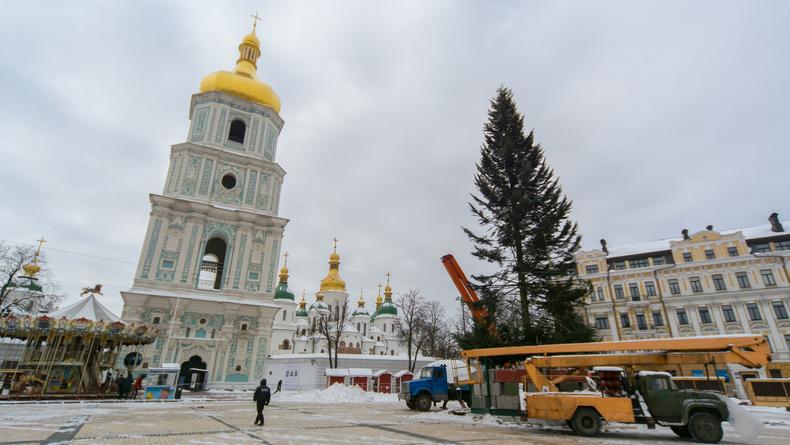 Программа открытия главной елки в Киеве