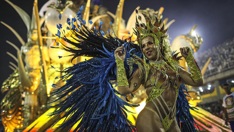 В Рио-де-Жанейро прошел самый известный в мире карнавал