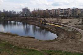 Парк в Киеве на Троещине обзаведется  крымскотатарской беседкой