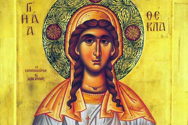 Икона мученицы Феклы.