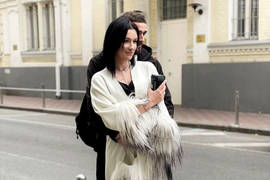 Приходько впервые показала лицо мужа