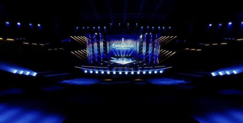 Сцена финала Нацотбора на "Евровидение-2022". Сцена финала Нацотбора на "Евровидение-2022".