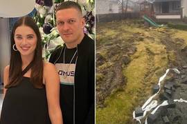 Супруга Усика показа фото их оскверненного россиянами дома в Ворзеле