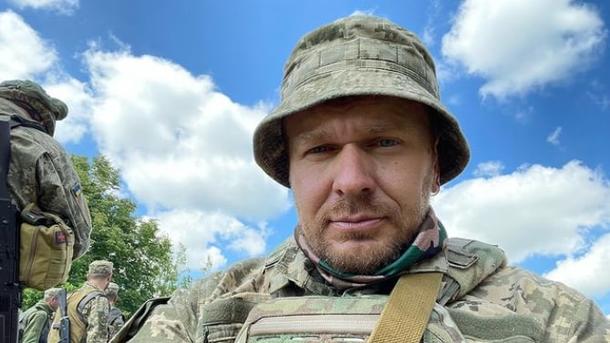 Александр Положинский воюет в боевой бригаде. Александр Положинский воюет в боевой бригаде.